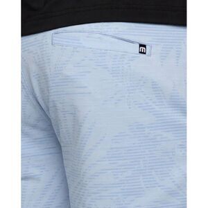 NEW Travis Matthew Men's Street Art  Golf Shorts Light Blue Pattern Sz 42‎